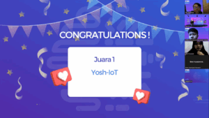 1st Winner of Hackathon